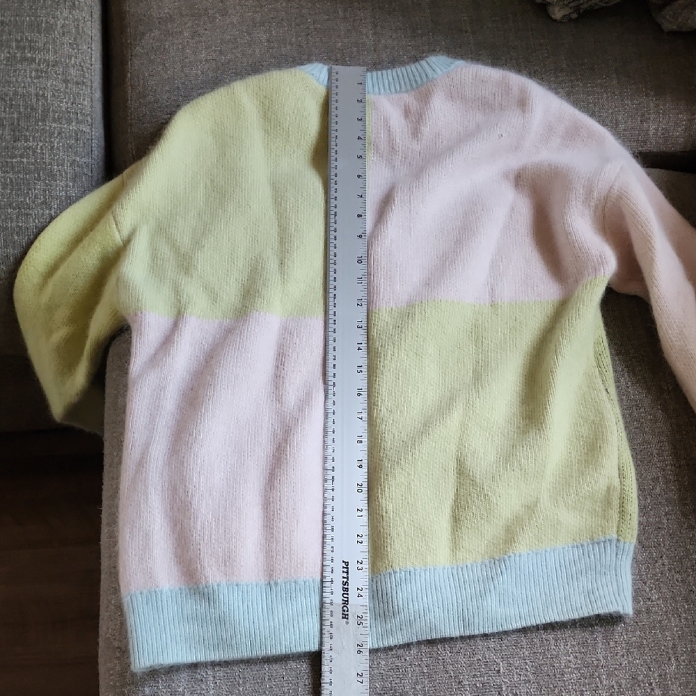 Teddy Fresh x Care Bears Pastel Bear Graphic Unisex Cardigan Sweater - Picture 15 of 16